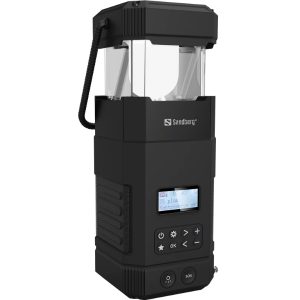 Lanterna Multifuncional Sandberg Survivor All-in-1 10000 mAh com Rádio DAB/FM, Bluetooth e Powerbank