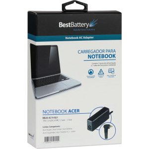 Fonte Notebook Acer-19V 3.42A 65W 5.5X1.7