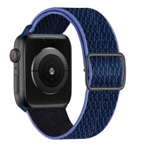 Bracelete de Nylon Swissten para Apple Watch 42-49mm (Azul/Roxo)