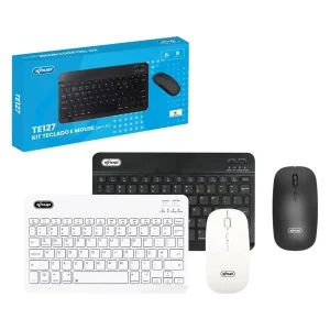 Kit Teclado e Mouse Bluetooth Knup – (TE127)