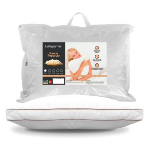 Almofada Kapok Premium 100% Natural Leirispumas (Média / Alta)