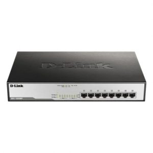 D-Link 8 Portas 1000Mbps Desktop Switch Gigabit PoE+