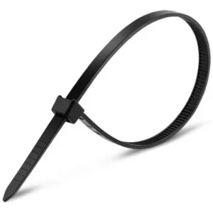 Abraçadeira de Nylon 2,5,mm x 80mm Preto Kit c/ 100 Pçs – (BFH0746)