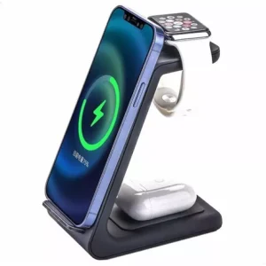 Carregador Wireless INOVA – 15W – 3 em 1 – (CHAR-12467)