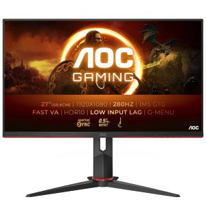 Monitor AOC Gaming 27G2ZN3/BK VA 27″ FHD 16:9 280Hz FreeSync (Adaptive Sync)