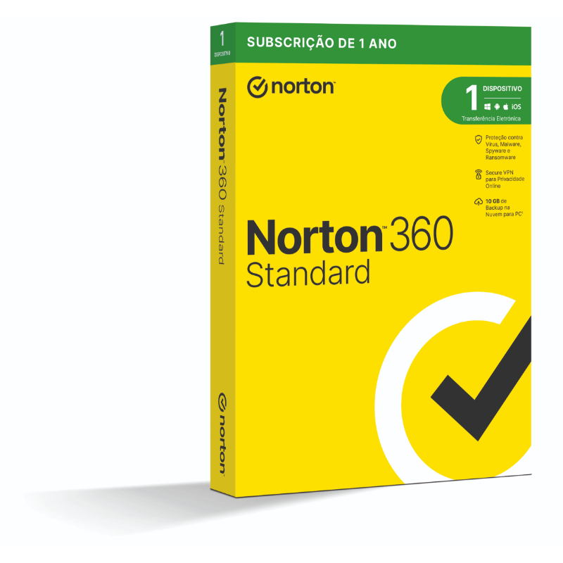 Antivírus Norton 360 Standard | 1 Dispositivo