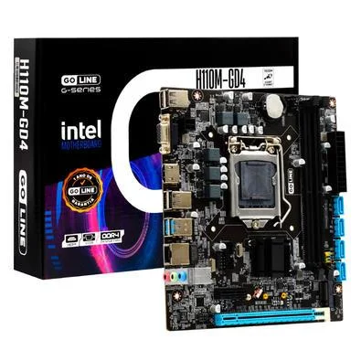 Placa Mãe GoLine GL-H110M-GD4 Socket LGA 1151 / VGA / DDR4 - Image 2