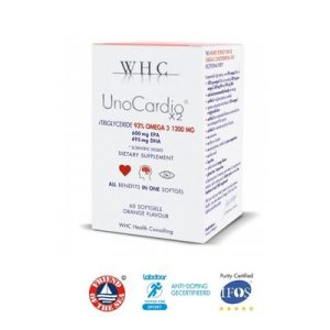 UnoCardio X2 – 1150 mg Ómega 3 | WHC Labs