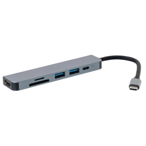 Hub 6 em 1 Tipo-C Kapbom (KA-6051)