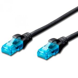 Cabo de Rede Ewent IM1159 Cat5e U/UTP 2m Preto