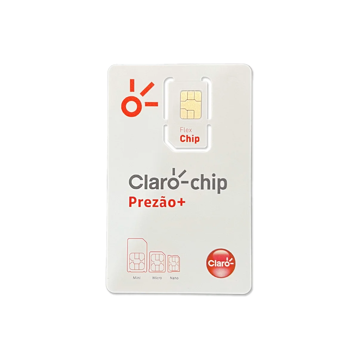 Chip da Claro C/ Recarga