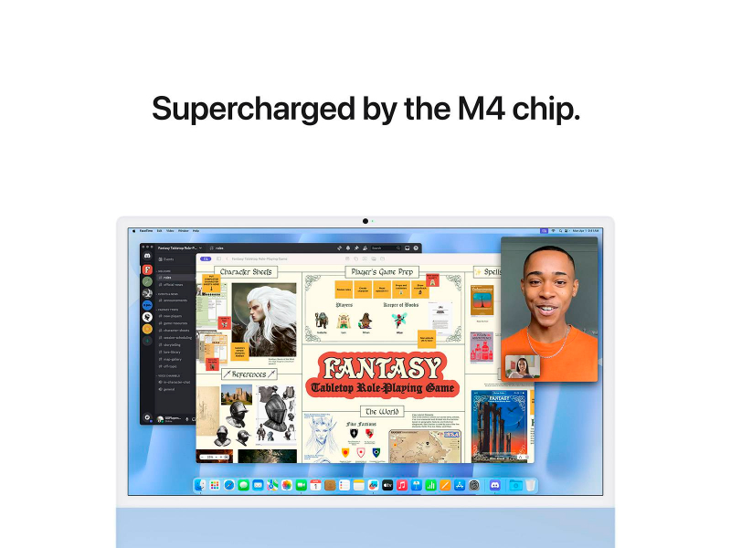 Apple iMac 24″ | M4 CPU 10‑core, GPU 10-core | SSD 256GB | 16GB RAM | Azul - Image 7