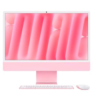 Apple iMac 24″ | M4 CPU 8‑core, GPU 8-core | SSD 256GB | 16GB RAM | Rosa
