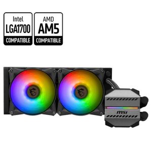 Water Cooler CPU MSI MAG CoreLiquid M240 All-In-One Preto