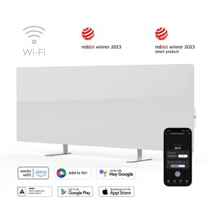 Aquecedor AENO Premium Eco Smart GH1S 700W Wi-Fi Branco
